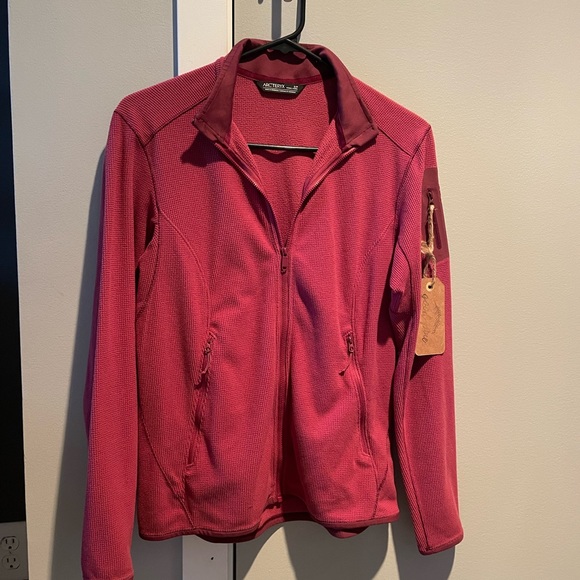 ROSE ARC'TERYX WAFFLE FLEECE SWEATER - Picture 3 of 4